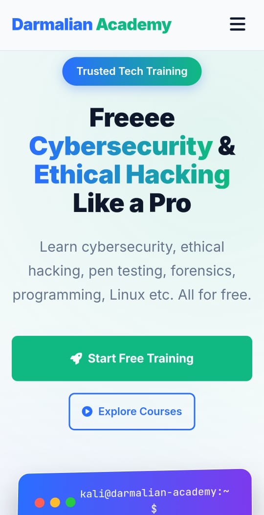 Darmalian Academy Interface